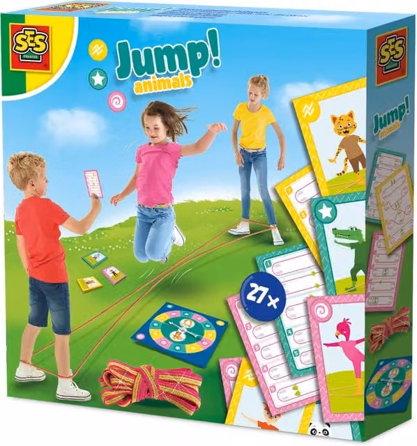 SES Jump! Animals French Skipping Challenges Multicolour