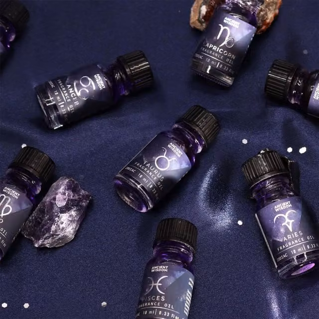 KDMK Zodiac Aries Fragrance Oil 10ml - Purple (Fresh, Floral, Woody, Oriental)