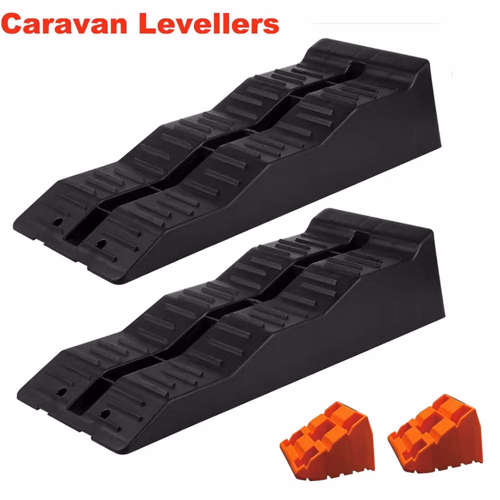 SPETLEK Campervan Trailer Motorhome Levelling Block Ramp in Black – 2
