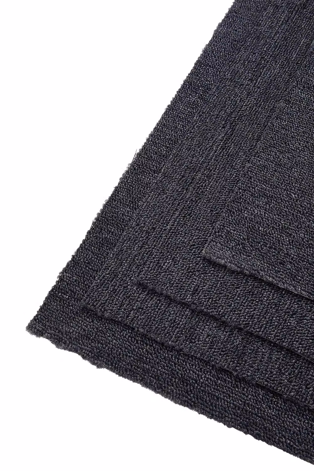 Living and Home 20-Piece Asphalt Backed Carpet Floor Tiles in Dark Grey, W/D: 50 x 50 cm – 4