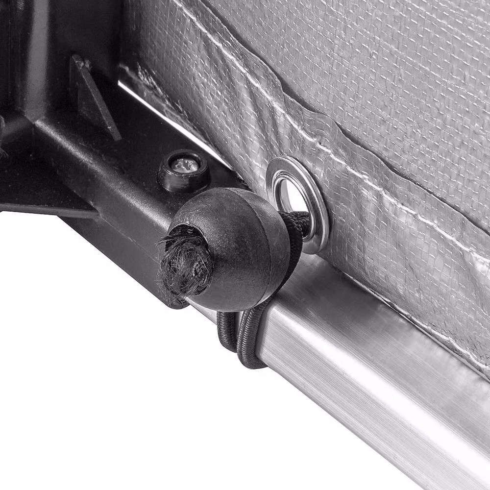 SoBuy Portable Silver Bike Shed with Waterproof PE Tarpaulin and Metal Frame – 3