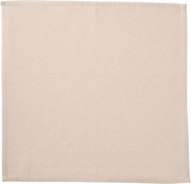 Nutshell Plain Cotton Napkin in Beige