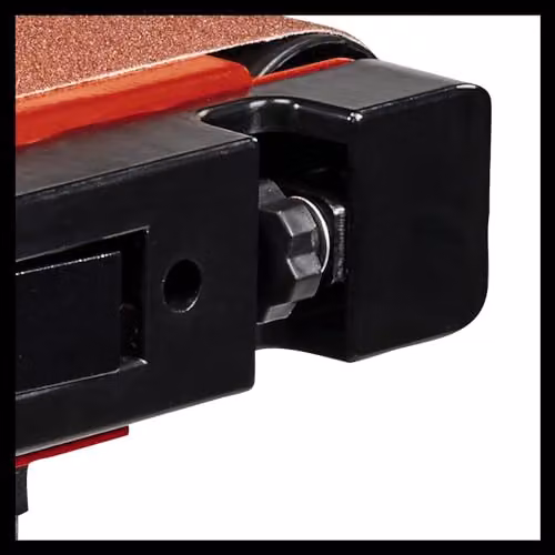 Einhell 380W 2-in-1 Benchtop Belt and Disc Sander in Red and Black – 9