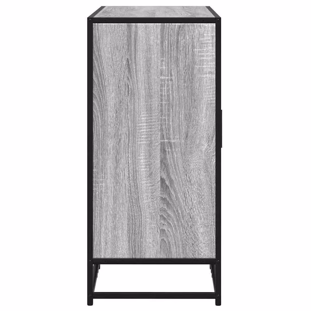 Berkfield Home Grey Sonoma Sideboard in Engineered Wood, W/D/H: 92 x 35 x 76 cm – 3