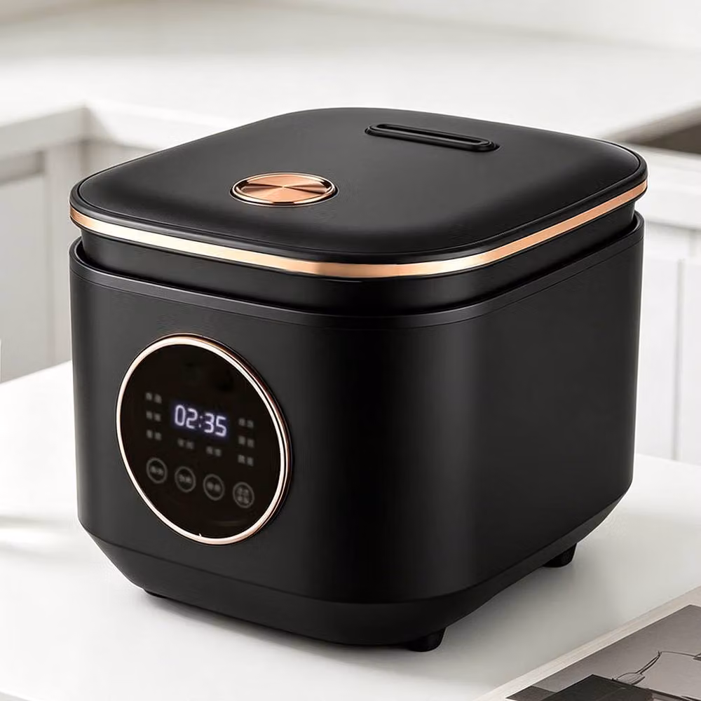 Ventryn Multifunctional Non-stick Rice Cooker with Timer in Black – 4