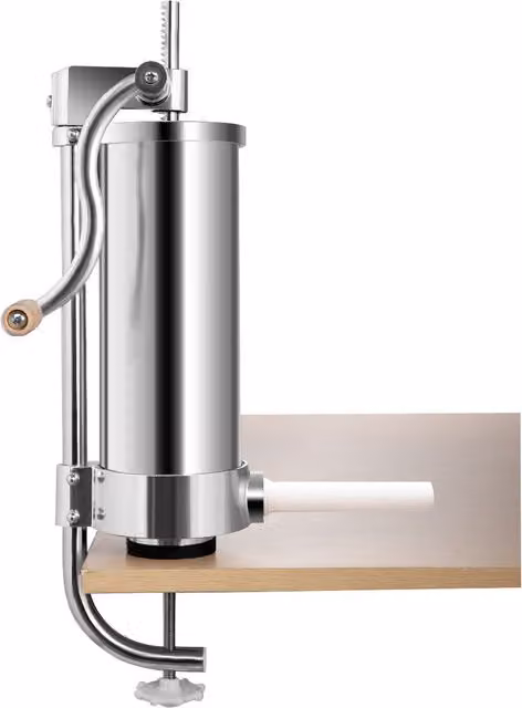 Costway 3.5L Vertical Sausage Stuffer in Silver