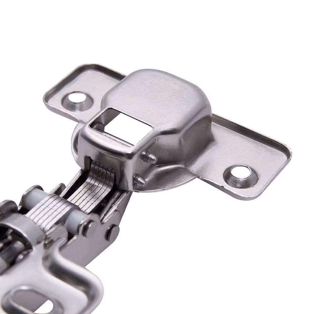 SPETLEK 10 Pack Soft Close Concealed Cup Cabinet Hinges in Stainless Steel Silver – 2