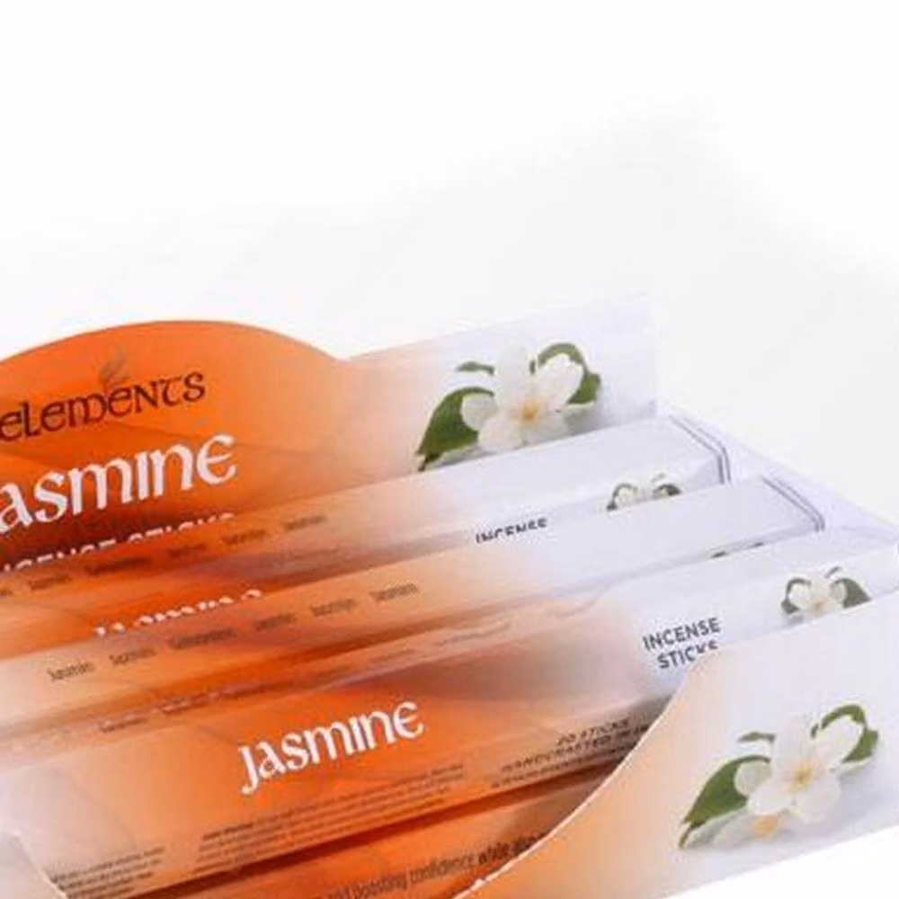 Something Different Elements Jasmine Incense Stick 6 Pack Display Set in Multicolour – 2