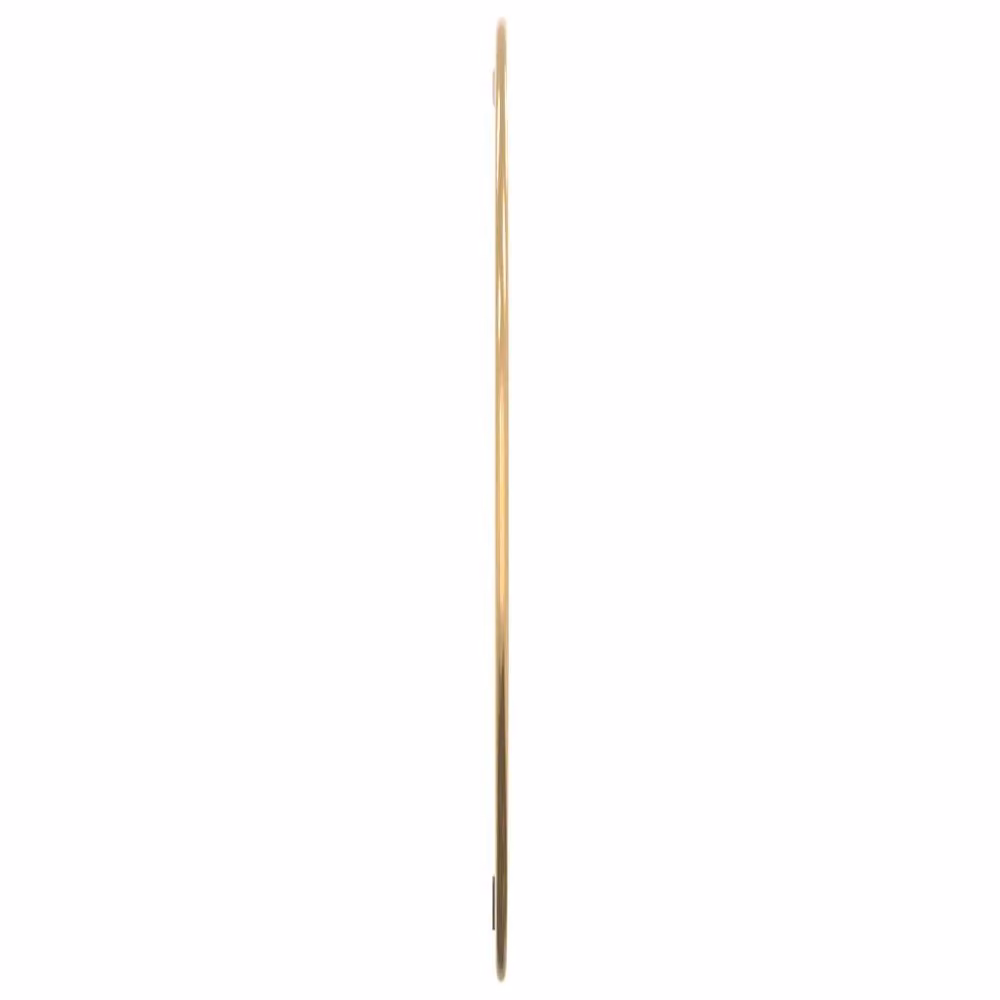 Berkfield Home Round Gold Wall Mirror, Diameter: 60 cm – 2