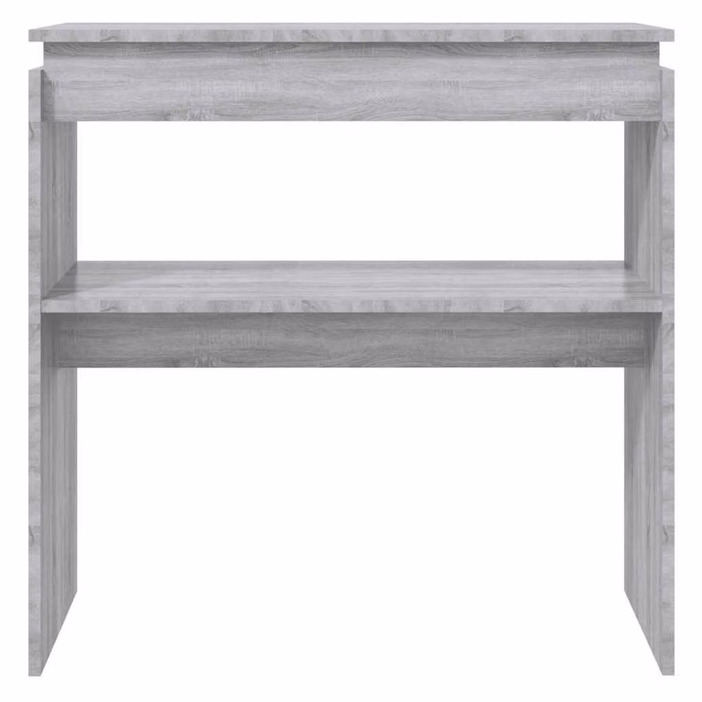 Berkfield Home Console Table in Grey Sonoma, W/D/H: 80 x 30 x 80 cm – 2