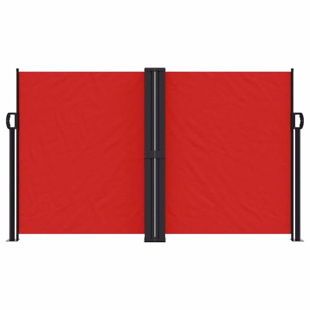 Berkfield Home Red Retractable Side Awning, W/D/H: 140 x 1200 cm – 2