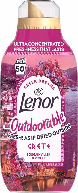 Lenor Outdoorable Scented Fabric Conditioner Crete Multicolour
