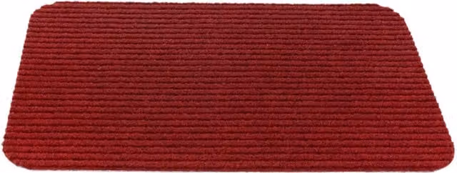 Sentry Ambassador Rib Mat No 1A Red, W: 60.96 cm, D: 40.64 cm