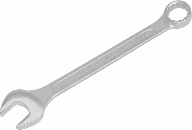 Loops 24mm Combination Spanner in Silver Chrome Vanadium Steel