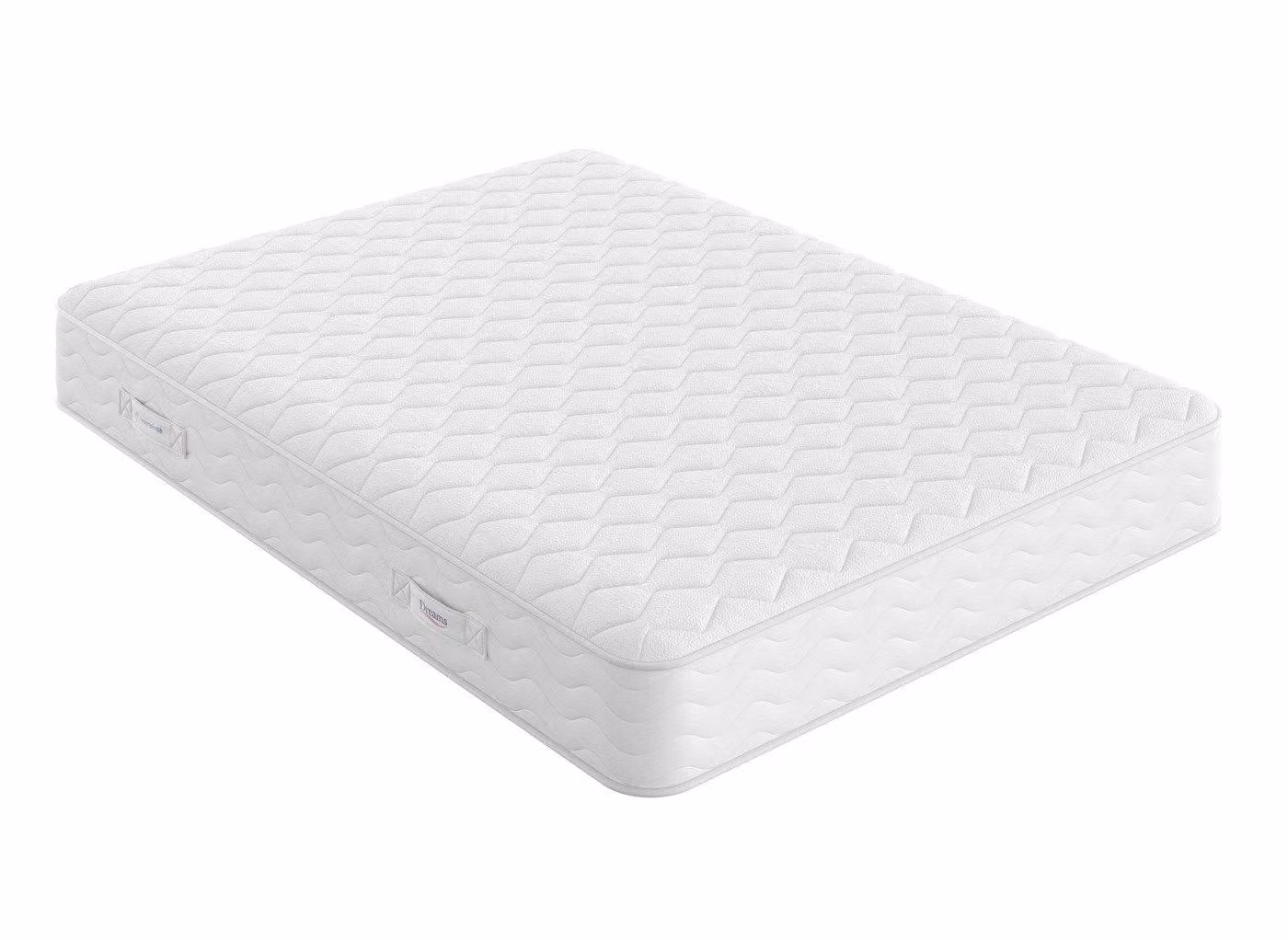 Dream Team Tadley Combination Hybrid Mattress with Memory Foam and Antibacterial Knit Fabric in White