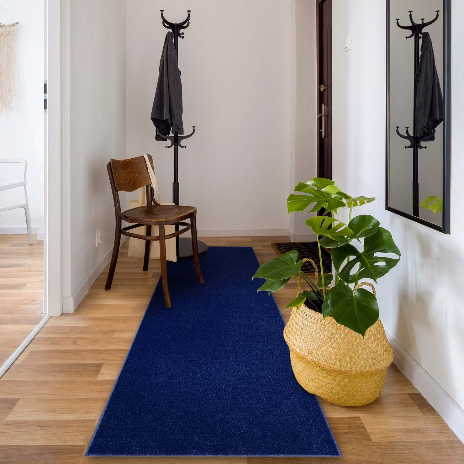 RugsX Eton 898 Runner in Blue, W: 70 cm, L: 400 cm – 4