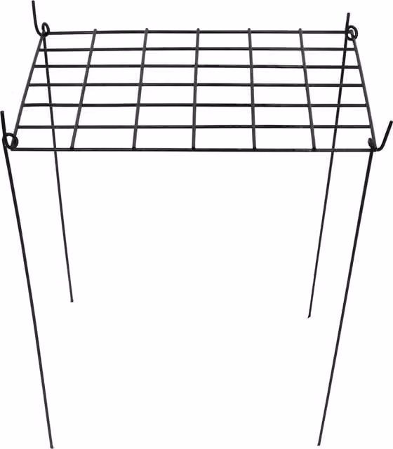 Garden Gear Green Metal Rectangle Grow Through Grid Support