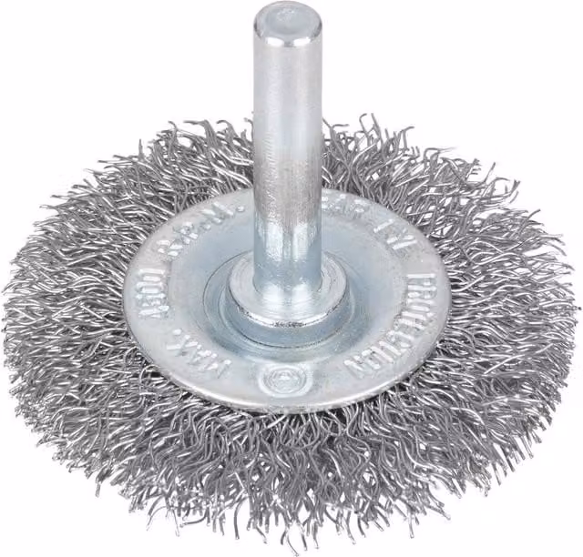 Bluespot Tools Flat Steel Wire Wheel Brush in Silver and Multicolour