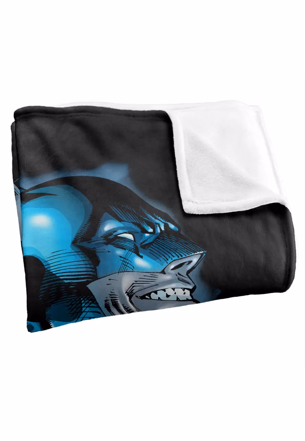 DC Comics Batman Moonlight Bat Blanket, White, W x D: 152 x 127 cm – 3