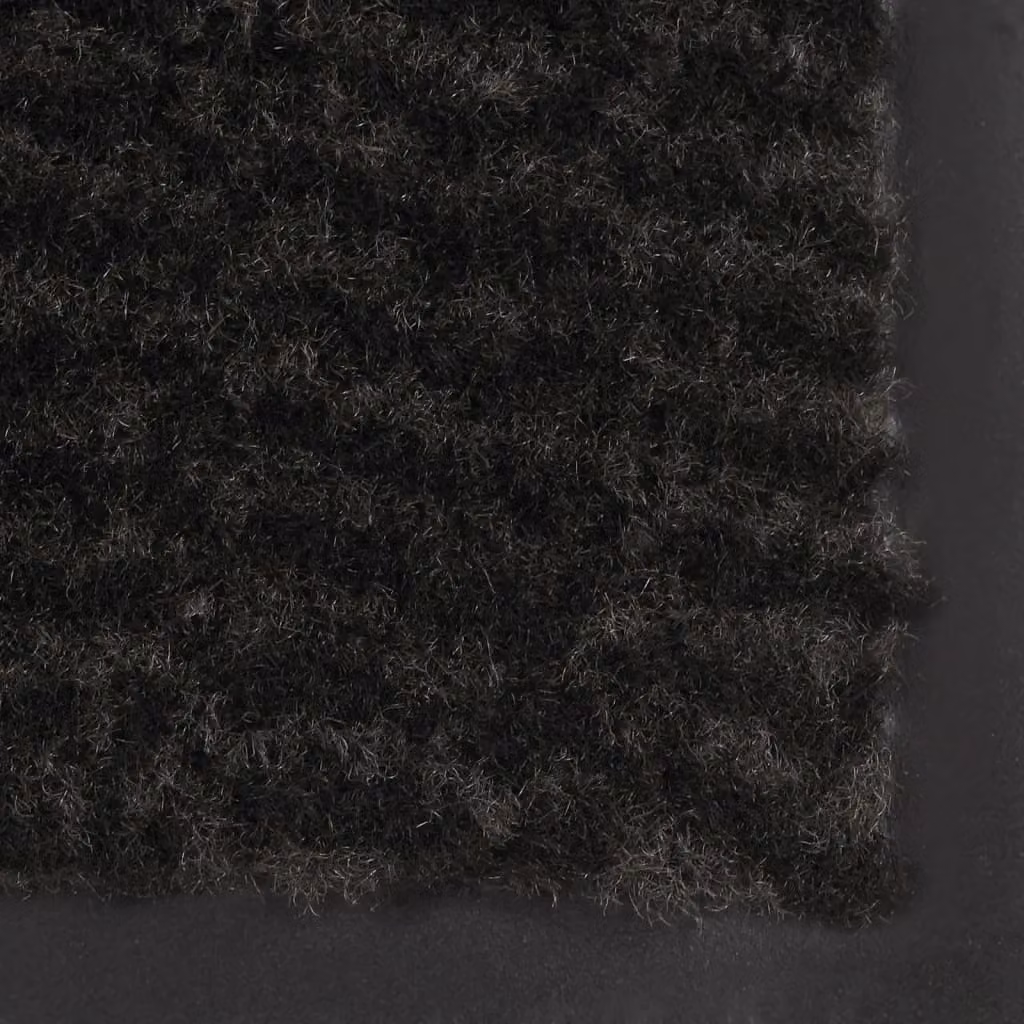 Berkfield Home Tufted Non-Slip Rectangular Doormat, Black, W: 60 cm, D: 150 cm – 3
