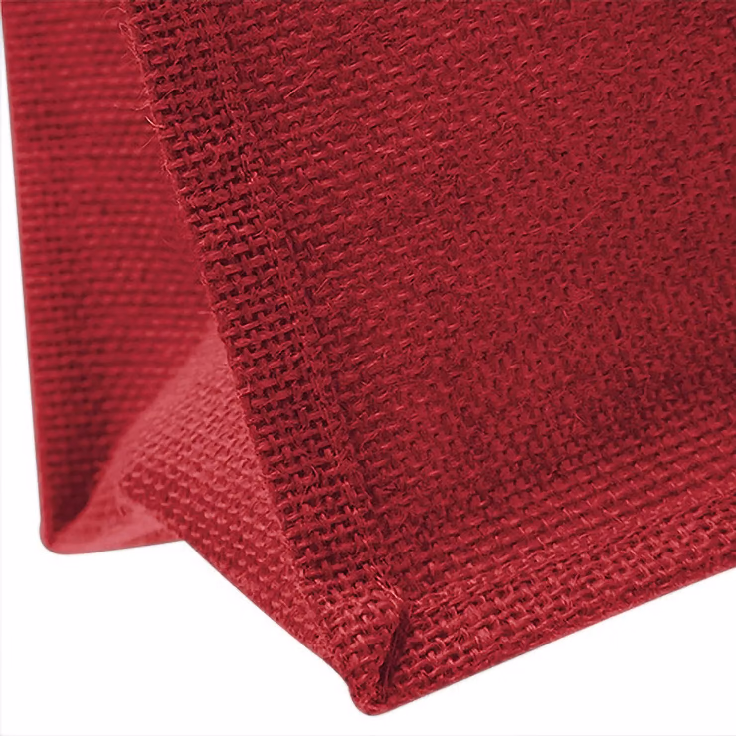 Westford Mill Red Jute Mini Gift Bag with Handles – 3