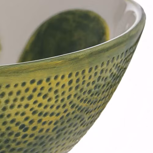 Rayware Typhoon World Foods Ceramic Lime Serving Bowl, Green, H 9.5 x W 27.5 x D 22 cm – 2