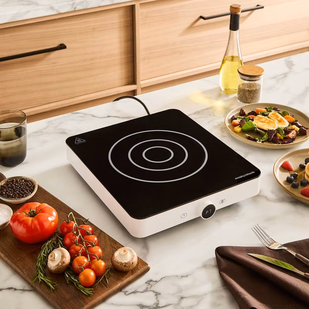 Morphy Richards Portable Single Induction Hob with Timer in White – 2