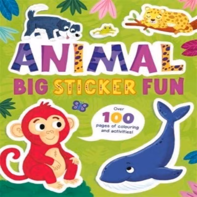 Igloo Books Ltd Animal Big Sticker Fun Multicolour Paperback Book