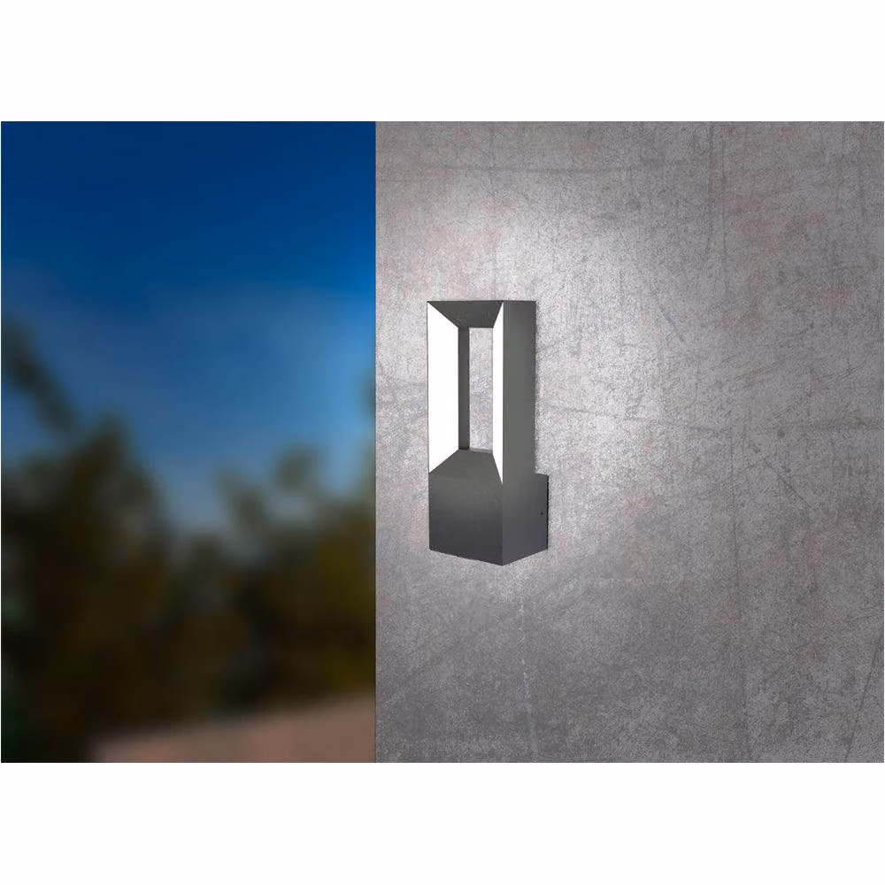 Loops 2 Pack Black LED Wall Light for Modern Indoor Spaces – 3