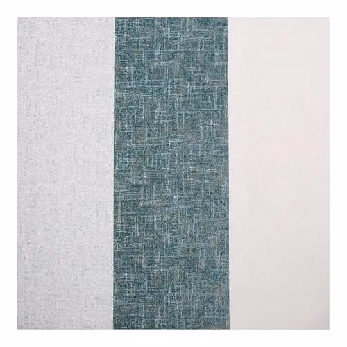 Graham & Brown Abstract Striped Wallpaper in Petrol Blue and Gold – 1