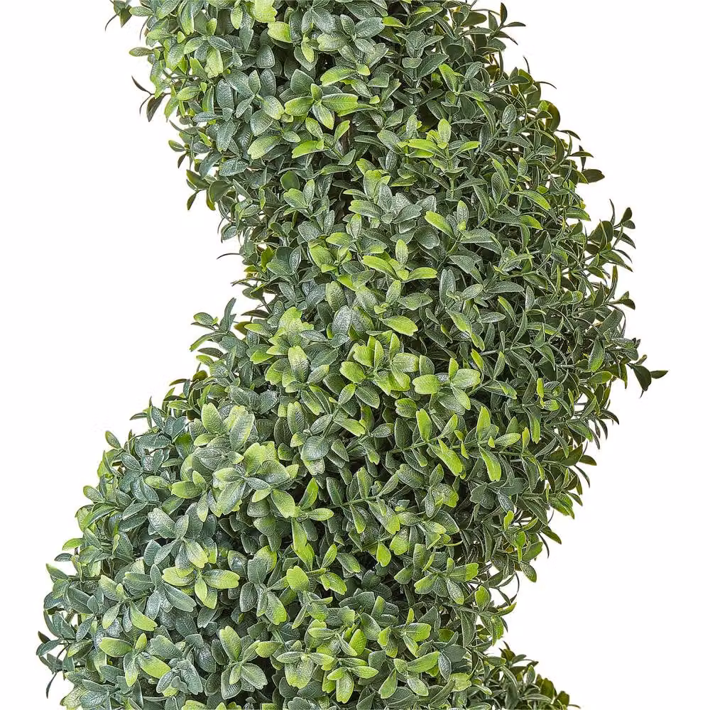 Wyld and Coco 158 cm Green Spiral Artificial Tree with Metal Core – 3