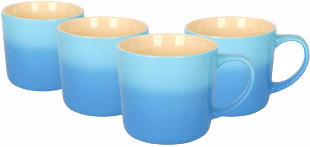 Argon Tableware Blue New Bone China Mug, 330ml