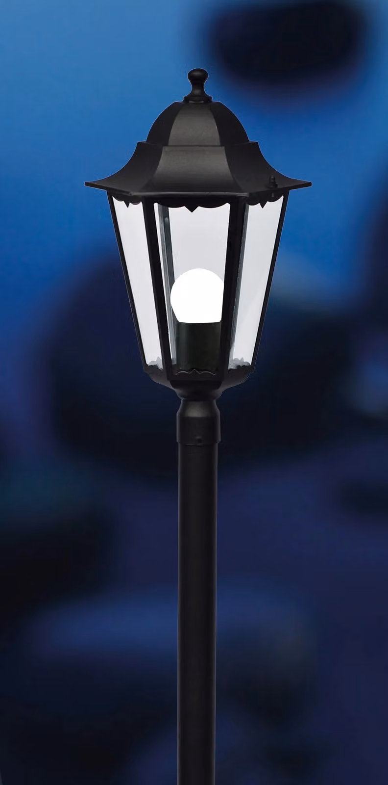 Nordlux Cardiff Black Metal Outdoor Post Lantern with E27 Socket and IP44 Rating – 2