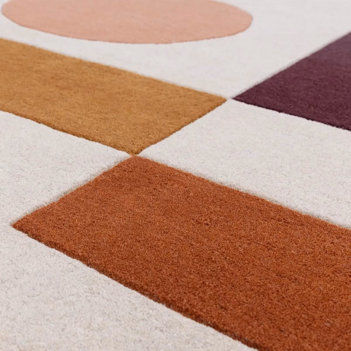 The Rug Shop UK Handmade Wool Modern Abstract Area Rug, Multicolour, W: 200 cm, D: 290 cm – 3