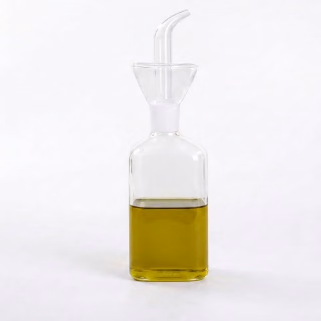 Eden & Willow Glass Oil & Vinegar Dispenser - Transparent