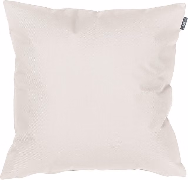 ICON Plain Square Indoor and Outdoor Cushion with Hollow Fibre Filling in Yellow and White
