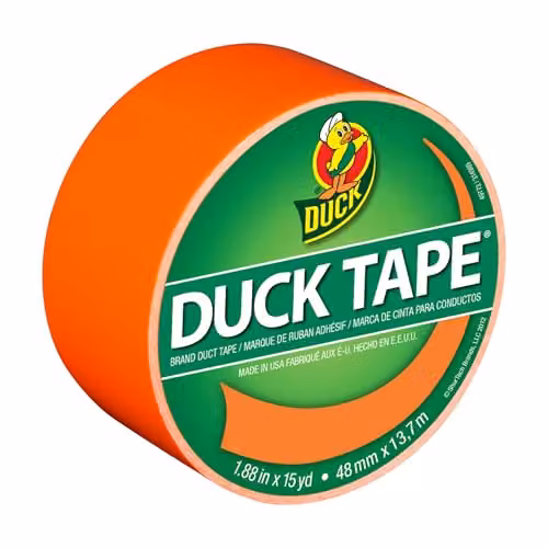 Sellotape Orange Cloth Duct Tape, W/D/H: 48 mm x 13.7 m