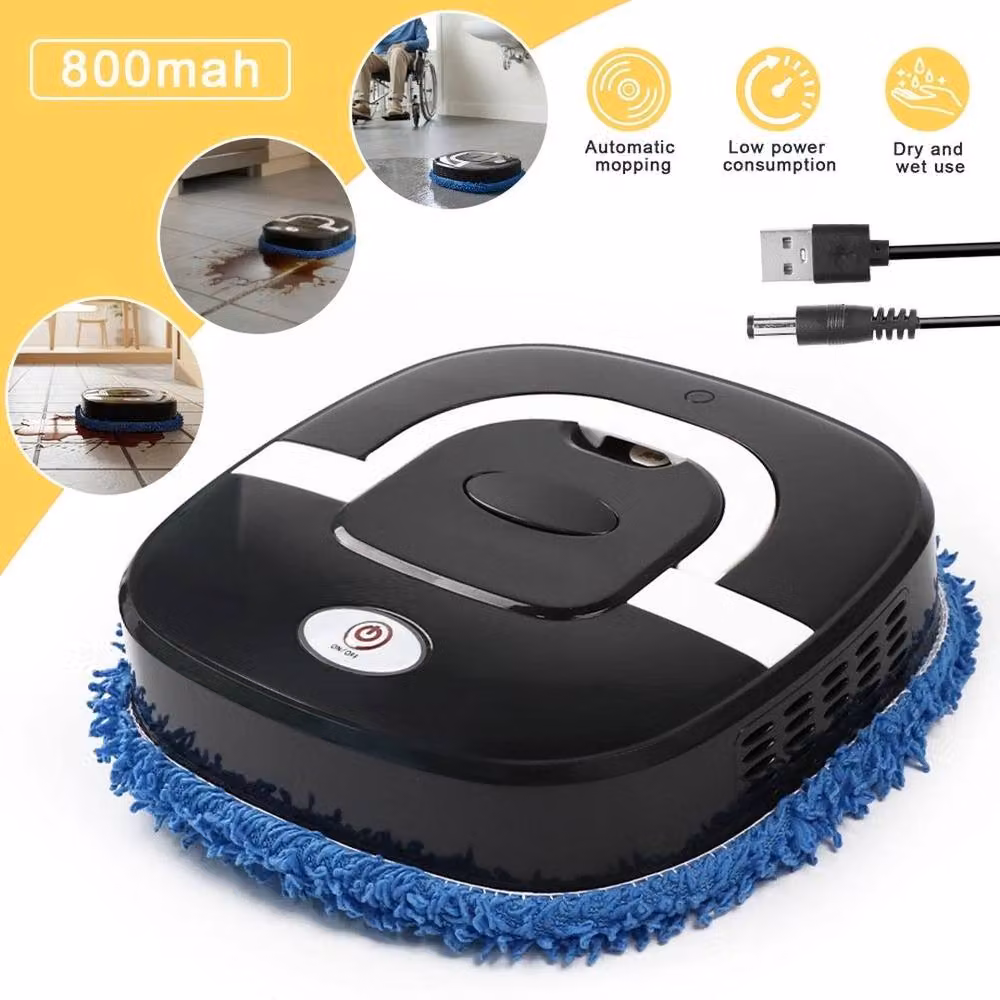 SPETLEK Automatic Floor Mopping Robot in Black – 5