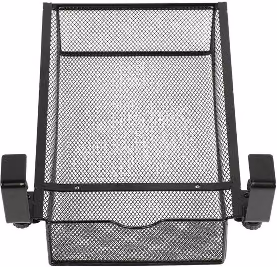 KORVIXA Black Under Desk Study Table Drawer Tray, W: 50 cm – 1