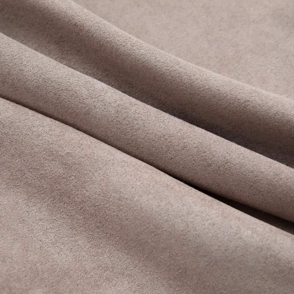 Berkfield Home Blackout Fabric Curtains with Eyelets, 2 Pack, Taupe, W: 140 cm, H: 245 cm – 4