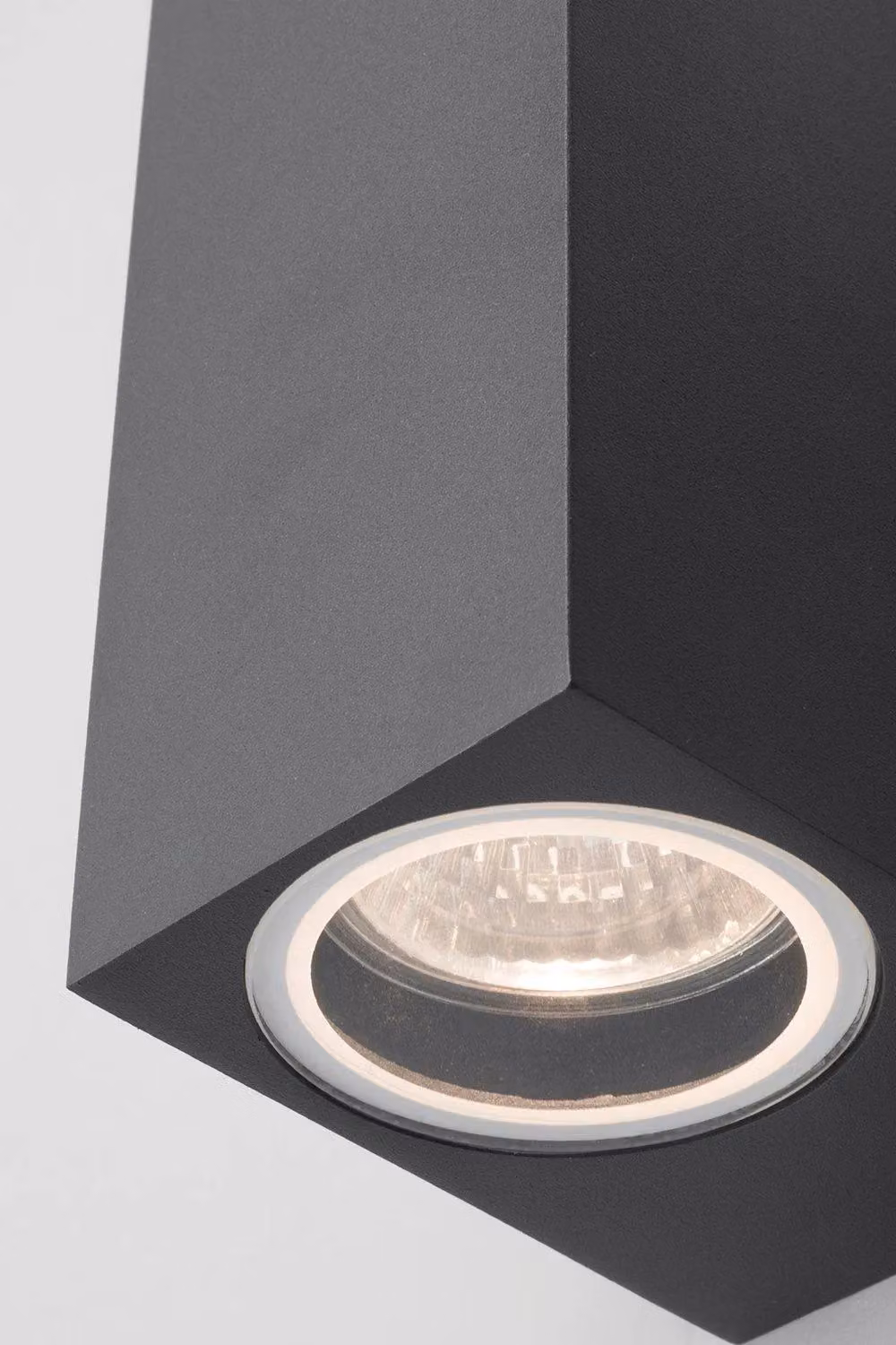 BHS Lighting Etna Minimalist Rectangular Outdoor Wall Light in Grey/Anthracite – 2
