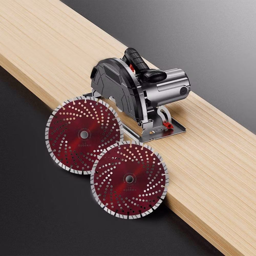 Kelvenix Red Diamond Cutting Disc for Stone, Tile, Concrete and Brick, Diameter: 230 mm – 3