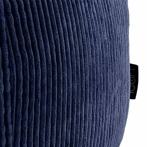 icon Kingston Cord Bean Bag and Footstool Bundle in Blue – 5