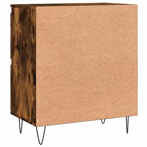 vidaXL Sideboard in Brown Smoked Oak, W/D/H: 60 x 35 x 70 cm – 5