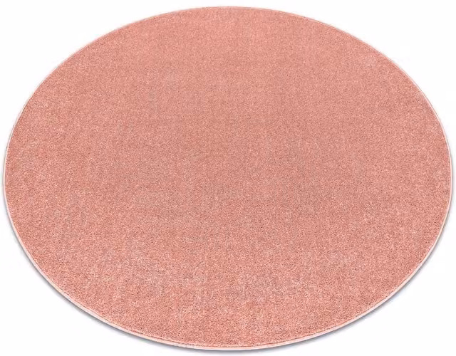RugsX Eton Plus Round Pink Rug, Diameter: 100 cm