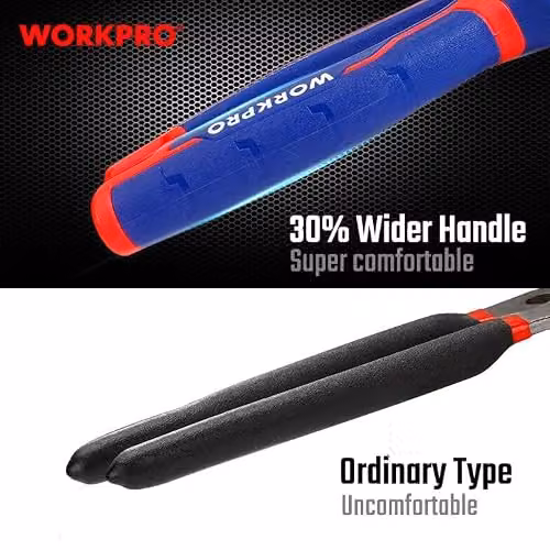 WORKPRO Blue Chrome Vanadium Side Cutter Pliers – 3