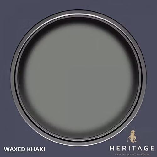 Dulux Trade Heritage Velvet Matt Emulsion Waxed Khaki 1 ltr – 2
