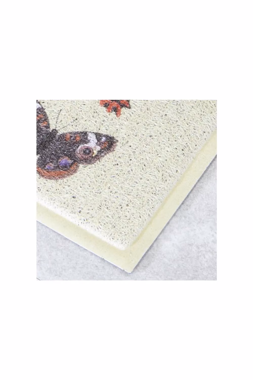 Artsy Mats Butterflies Multicolour PVC Doormat, W/D/H: 70 x 40 x 1 cm – 2