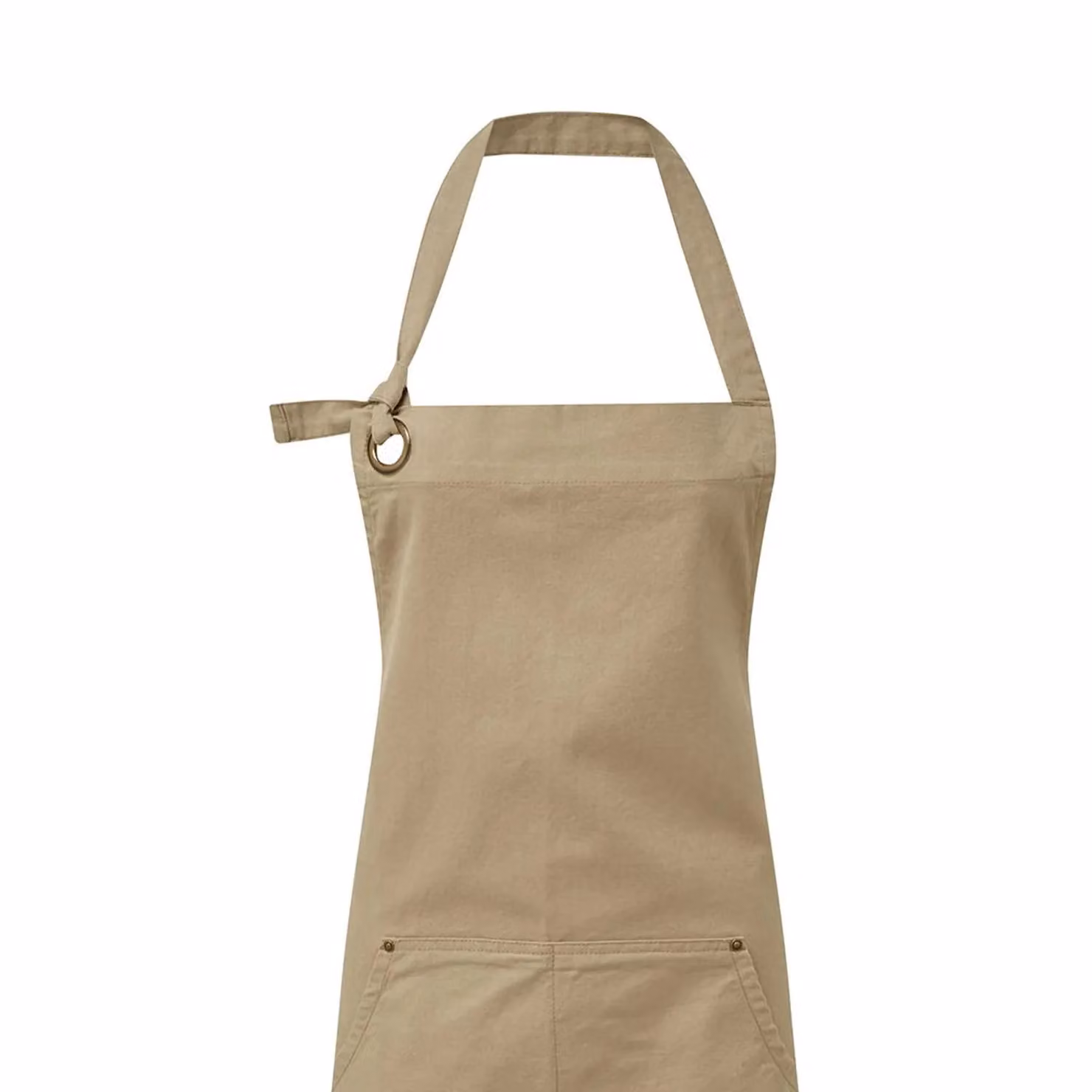 Premier Cotton Canvas Pocket Apron in Beige – 2