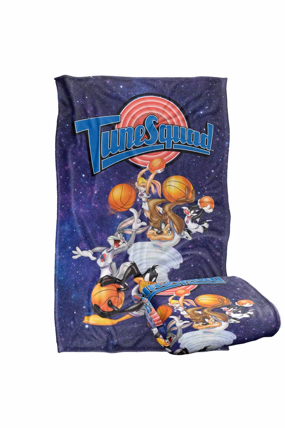Warner Bros. Space Jam Tune Squad Silky Touch Super Soft Fleece Throw Blanket, Multicolour, W: 91 cm, D: 147 cm – 7